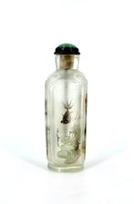 Fles - Glas - snufffles, Antiek en Kunst