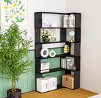 2 Moderne Hoekplank – 5 Open Lagen voor Boeken en Decorati, Verzenden, Nieuw