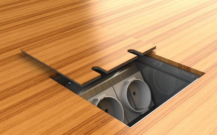 OCS 8802 Vloerstopcontactdoos - 77.77.021, Doe-het-zelf en Verbouw, Elektra en Kabels, Overige typen, Nieuw, Verzenden