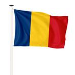 Vlag Roemenië 100x150cm (voor gevelstok), Nieuw