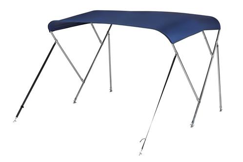 NALUX RVS Biminitop 3 bogen - Hoogte 117 cm -Breedte 215-..., Watersport en Boten, Bootonderdelen, Overige typen, Nieuw, Motorboot