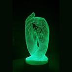 3D LED LAMP - LOVE HANDS, Huis en Inrichting, Woonaccessoires | Overige, Nieuw