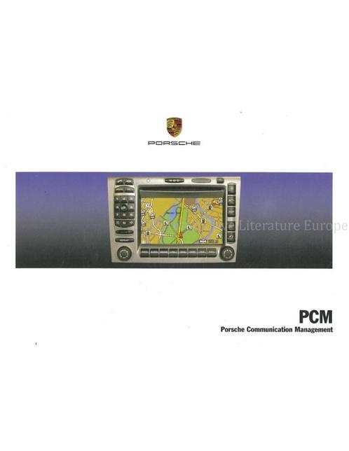2005 PORSCHE PCM INSTRUCTIEBOEKJE DUITS, Auto diversen, Handleidingen en Instructieboekjes