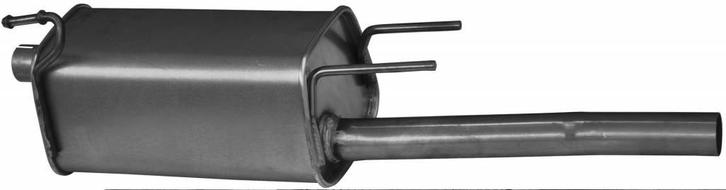 Uitlaat, Einddemper Opel Corsa C, Auto-onderdelen, Uitlaatsystemen, Nieuw, Verzenden