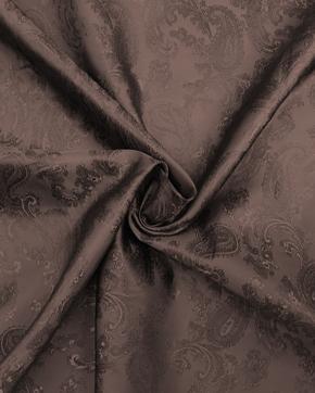 Luxe Jacquard Voering Donkerbruin, Hobby en Vrije tijd, Stoffen en Lappen, Bruin, Nieuw