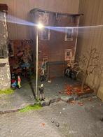 Diorama realizzato a mano in stile urban - Diorama Strada, Antiek en Kunst