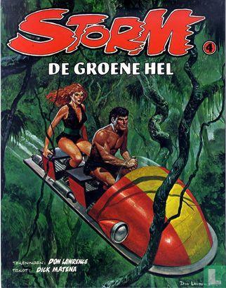 Storm [Lawrence e.a.] - De groene hel - 1980, Boeken, Stripboeken, Zo goed als nieuw, Eén stripboek, Verzenden