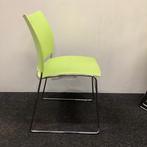 Tweedehands complete set van 6 Casala Carver stoelen, lime, Huis en Inrichting, Stoelen, Ophalen of Verzenden, Gebruikt, Stof