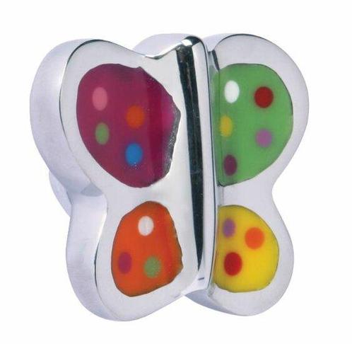 Knop Junior Vlinder 50x45 mm aluminium, Doe-het-zelf en Verbouw, Hang- en Sluitwerk, Nieuw, Ophalen of Verzenden