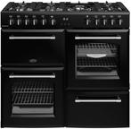 Belling FARMHOUSE 100DF BLK fornuis, Verzenden, 60 cm of meer, Nieuw, Energieklasse A of zuiniger