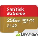 SanDisk Extreme 256GB MicroSDXC Geheugenkaart, Verzenden, Nieuw