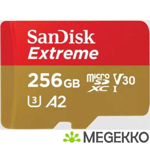 SanDisk Extreme 256GB MicroSDXC Geheugenkaart, Computers en Software, RAM geheugen, Nieuw, Verzenden