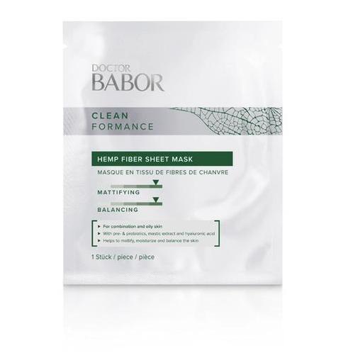 BABOR DOCTOR BABOR Cleanformance Hemp Fiber Sheet Mask, Sieraden, Tassen en Uiterlijk, Uiterlijk | Haarverzorging, Nieuw, Verzenden