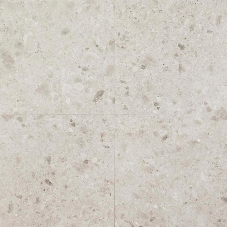 Vloertegel wandtegel g-stone terrazzo ivoor 90x90 r10, Doe-het-zelf en Verbouw, Tegels, Vloertegels, Nieuw, 10 m² of meer, Keramiek