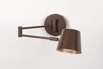 Rietveld Wandlampen - Bruin - Metaal, Huis en Inrichting, Lampen | Wandlampen, Verzenden, Nieuw