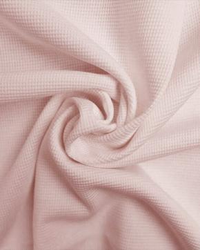 Katoen Wafelstof Gebreid Roze, Hobby en Vrije tijd, Stoffen en Lappen, Roze, Nieuw