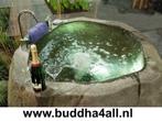 Riviersteen hottub voor tuin of badkamer. Jacuzzi of ligbad, Tuin en Terras, Ophalen, Nieuw