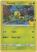 Turtwig 04/25 Promo Holo 25TH ANNIVERSARY MC DONALDS, Ophalen of Verzenden, Nieuw, Losse kaart, Foil