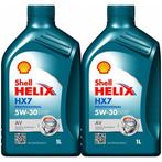 Shell Aanbieding: 2 X Helix Hx7 Professional Av 5W30 1L, Verzenden