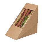 Colpac Zest driehoekige kraft sandwichboxen met acetaat vens, Zakelijke goederen, Verzenden