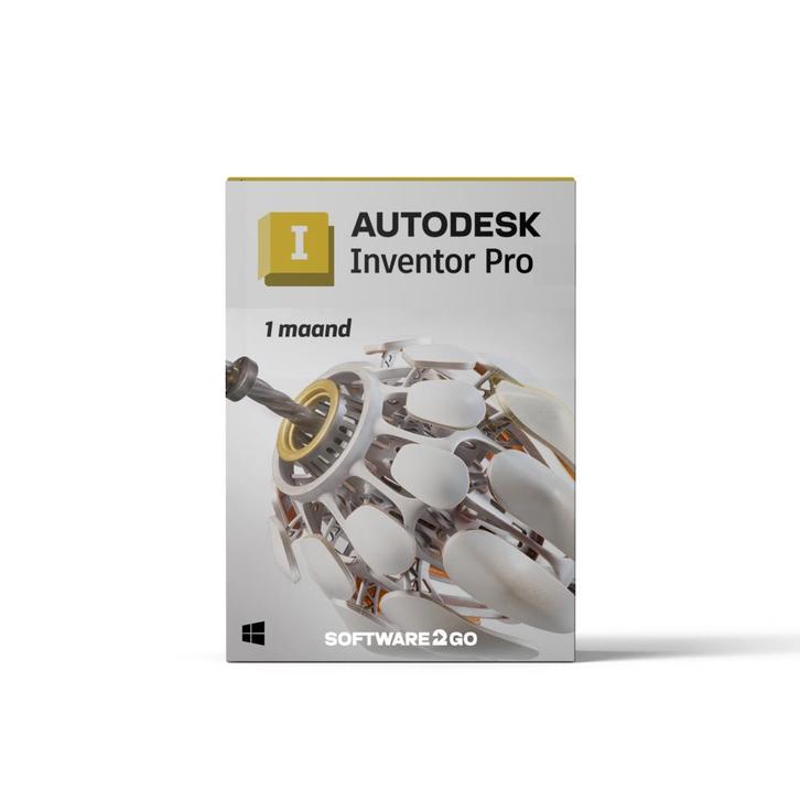 Te Koop | Autodesk Inventor 2022-2026 | Abonnement | 1 maand, Computers en Software, Ontwerp- en Bewerkingssoftware