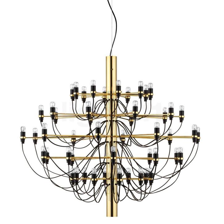 Flos 2097-50, messing - incl. 50x zonder lichtbron helder, Huis en Inrichting, Lampen | Hanglampen, Nieuw, Verzenden