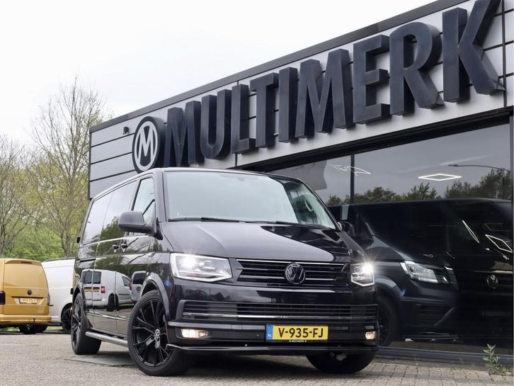 Volkswagen Transporter 2.0 TDI 150PK DSG LUXE DUBBELE CABINE, Auto's, Bestelauto's, Lease, Automaat, Overige kleuren, Volkswagen