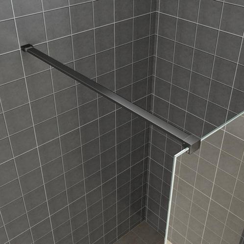 Vierkante Stabilisatiestang 120 cm Mat Zwart (complete set), Doe-het-zelf en Verbouw, Sanitair, Douche, Nieuw, Ophalen of Verzenden