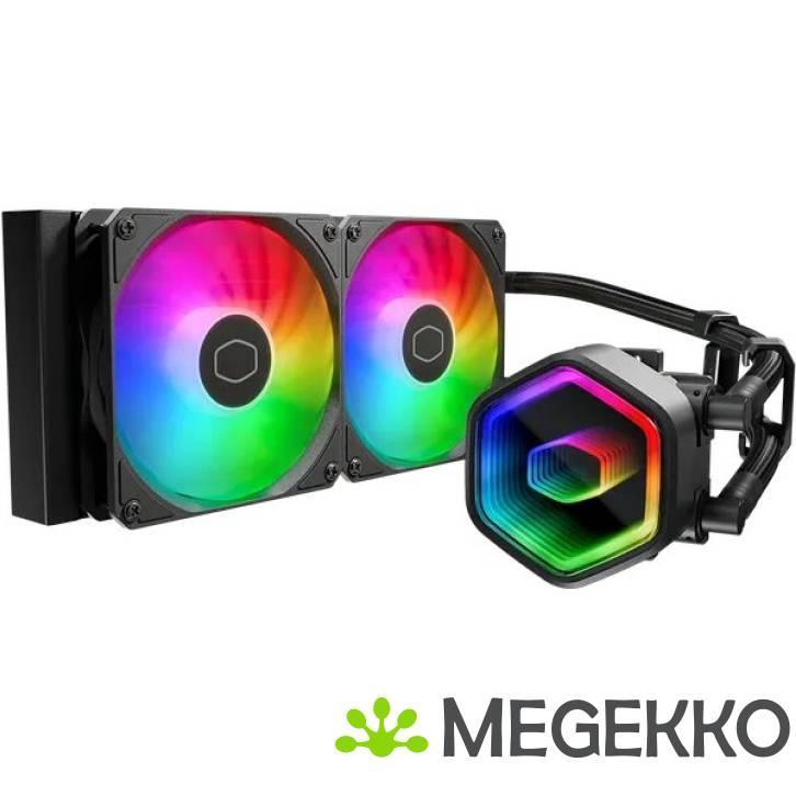 Cooler Master MasterLiquid 240 Core II ARGB, Computers en Software, Computerkoelers, Nieuw, Verzenden