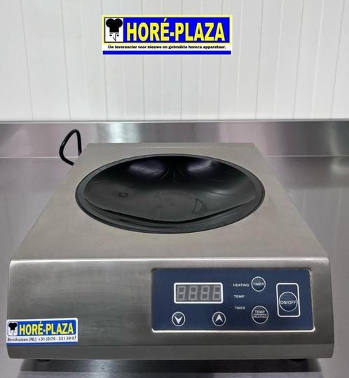 Inductie wok - 230V - 3000W - tafelmodel, Zakelijke goederen, Horeca | Keukenapparatuur, Nieuw zonder verpakking, Overige typen