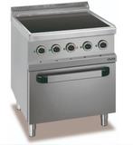 Keramisch fornuis | staand model incl oven | 4 kookzones, Verzenden, Nieuw in verpakking