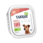 12x Yarrah Bio Hondenvoer Paté Kip & Zalm 150 gr, Verzenden