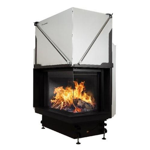 Inbouw Houtkachel Quattro 50 Rechts Glas Premium Edition, Huis en Inrichting, Kachels, Verzenden
