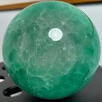 Fluoriet Fine polished Large AAA green fluorite sphere -