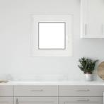 vidaXL Kelderraam RISOR 60x60 cm draaikiep-draai DIN links, Doe-het-zelf en Verbouw, Glas en Ramen, Verzenden, Nieuw