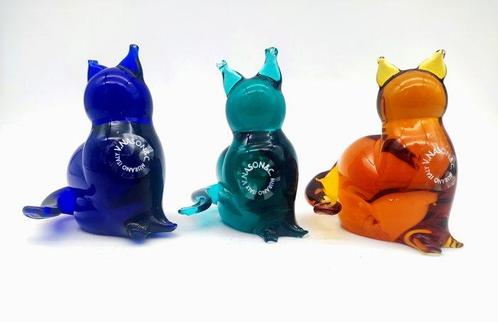 V.Nason&C. - Figuur - Gattini seduti  (3) - Murano-glas, Antiek en Kunst, Antiek | Glas en Kristal