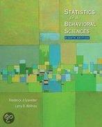 Statistics for the Behavioral Sciences 9780495602200, Boeken, Zo goed als nieuw