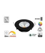 Led Spot Zwart Dim To Warm | Unieke Sfeerbeleving, Huis en Inrichting, Ophalen of Verzenden, Nieuw, Led