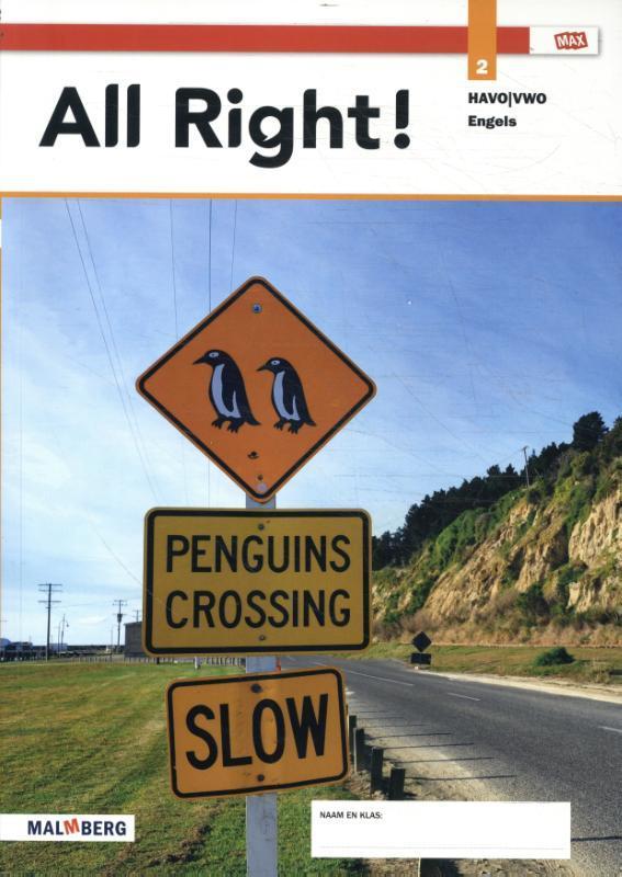 All Right 2 Havovwo Students book 9789402069655, Boeken, Studieboeken en Cursussen, Zo goed als nieuw, Verzenden