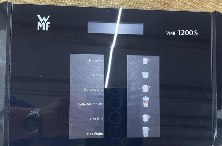 Display WMF 1200 S koffie, Witgoed en Apparatuur, Koffiezetapparaten, Zo goed als nieuw, Ophalen of Verzenden