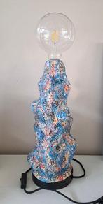 MJ - Lamp - Mineraal, mixed techniek - Lamp in streetart, Antiek en Kunst