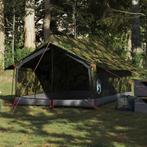 vidaXL Tent 2-persoons waterdicht camouflage, Verzenden, Nieuw, Tot en met 2