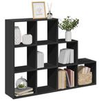 vidaXL Kamerscherm / boekenkast 3-laags 137,5x29x103,5 cm, Huis en Inrichting, Kasten | Boekenkasten, Verzenden, Nieuw, Overige houtsoorten