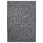 vidaXL Deurmat 80x120 cm grijs, Verzenden, Nieuw