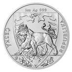 Niue. 2 Dollars 2020 1 oz $2 NZD Niue Silver Czech Lion Coin