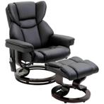 TRUUSK Relaxfauteuil met Massagefunctie - Voetenbank - Ligfu, Huis en Inrichting, Fauteuils, Verzenden, Nieuw