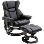 TRUUSK Relaxfauteuil Met Massagefunctie Voetenbank Ligfuncti, Huis en Inrichting, Fauteuils, Verzenden, Nieuw