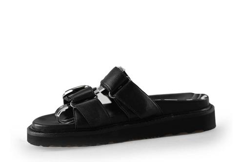 Sacha Slippers in maat 38 Zwart | 10% extra korting, Kleding | Dames, Schoenen, Zwart, Zo goed als nieuw, Slippers, Verzenden