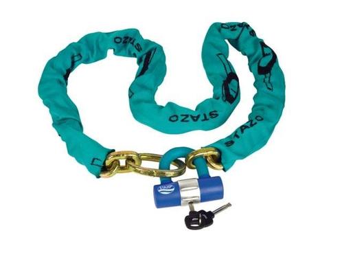 Stazo Security Chain 2,5m + Stazo slot, Watersport en Boten, Buiten- en Binnenboordmotoren, Ophalen of Verzenden