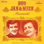 vinyl single 7 inch - Duo Jan &amp; Mien - Mariandel, Zo goed als nieuw, Verzenden